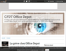 Tablet Screenshot of cfdt-officedepot.over-blog.com