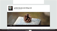 Desktop Screenshot of guitars-by-joe.over-blog.com