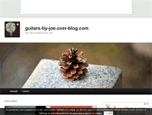Tablet Screenshot of guitars-by-joe.over-blog.com