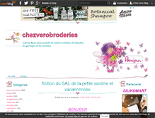 Tablet Screenshot of chezverobroderies.over-blog.com