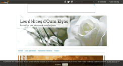 Desktop Screenshot of lesdelicesdoumelyas.over-blog.com