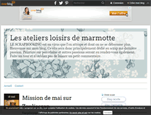 Tablet Screenshot of lamarmotte.over-blog.com