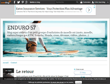 Tablet Screenshot of enduro57.over-blog.com