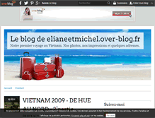 Tablet Screenshot of elianeetmichel.over-blog.fr