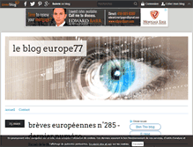 Tablet Screenshot of europe77.over-blog.com