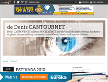 Tablet Screenshot of cantournet.over-blog.fr