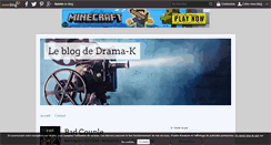 Desktop Screenshot of drama-k.over-blog.com