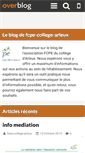 Mobile Screenshot of fcpe-college-arleux.over-blog.com
