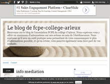 Tablet Screenshot of fcpe-college-arleux.over-blog.com