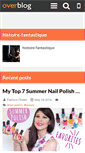 Mobile Screenshot of histoire-fantastique.over-blog.com