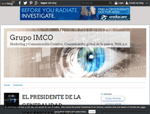 Tablet Screenshot of grupoimco.over-blog.es