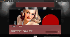 Desktop Screenshot of belette-et-louloutte.over-blog.com