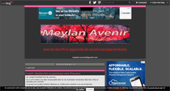 Desktop Screenshot of meylan.avenir.over-blog.fr