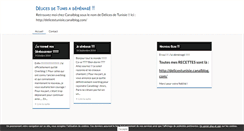 Desktop Screenshot of delicesdetunis.over-blog.com