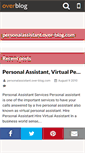 Mobile Screenshot of personalassistant.over-blog.com