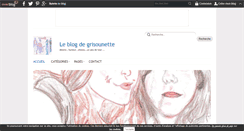 Desktop Screenshot of grisounette.over-blog.com