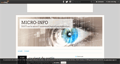 Desktop Screenshot of micro-info.over-blog.com