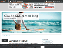 Tablet Screenshot of claude-klein.over-blog.com