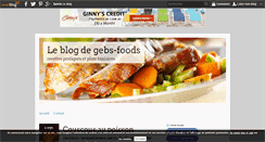 Desktop Screenshot of gebs-foods.over-blog.com