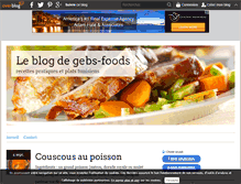 Tablet Screenshot of gebs-foods.over-blog.com