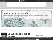 Tablet Screenshot of lesmetiersducheval.over-blog.com