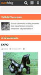 Mobile Screenshot of lespoteriesdevalerie.over-blog.com