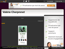 Tablet Screenshot of lespoteriesdevalerie.over-blog.com