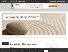 Tablet Screenshot of bebeplanete.over-blog.com