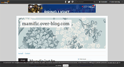 Desktop Screenshot of mamific.over-blog.com