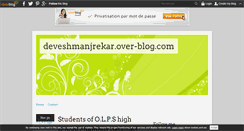 Desktop Screenshot of deveshmanjrekar.over-blog.com