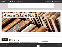 Tablet Screenshot of guerrastribales.over-blog.es