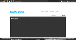 Desktop Screenshot of courthejeunes.over-blog.com