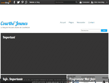 Tablet Screenshot of courthejeunes.over-blog.com