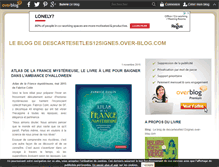 Tablet Screenshot of descartesetles12signes.over-blog.com