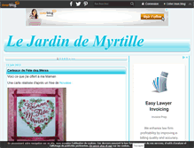 Tablet Screenshot of lejardindemyrtille.over-blog.com
