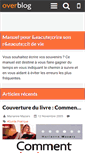 Mobile Screenshot of ecrireunlivre.over-blog.com