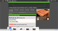 Desktop Screenshot of futbolonline2.over-blog.es