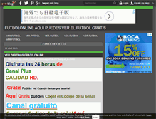 Tablet Screenshot of futbolonline2.over-blog.es