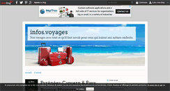 Desktop Screenshot of infos.voyages.over-blog.com