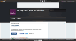Desktop Screenshot of librairielamalleauxhistoires.over-blog.com