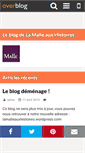 Mobile Screenshot of librairielamalleauxhistoires.over-blog.com