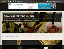 Tablet Screenshot of iletaitunejoie-creation-bijoux.over-blog.com