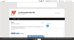Desktop Screenshot of lafarandoledesfils.over-blog.com
