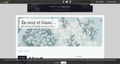 Desktop Screenshot of noiretblanc.over-blog.fr