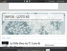 Tablet Screenshot of infos-loto82.over-blog.com