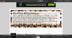 Desktop Screenshot of maptitebibliotheque.over-blog.com