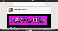 Desktop Screenshot of madii-liine.over-blog.com