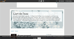 Desktop Screenshot of lartdeleau.over-blog.com