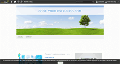 Desktop Screenshot of codelyoko.over-blog.com