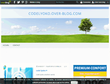 Tablet Screenshot of codelyoko.over-blog.com